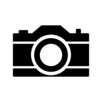 vector de diseño de icono de fotografía de cámara