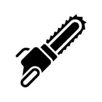 chainsaw icon design vector template