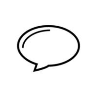 chat bubble icon design vector template