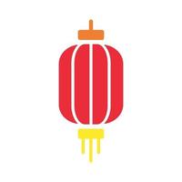 chinese lanterns icon design vector template