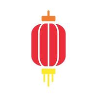 chinese lanterns icon design vector template