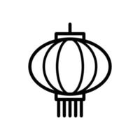 chinese lanterns icon design vector template