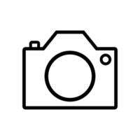 vector de diseño de icono de fotografía de cámara