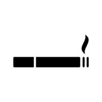 plantilla de vector de diseño de icono de cigarrillo