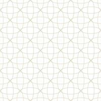 Geometric linear pattern, golden lines on a white background, interesting rounded lines and patterns vector