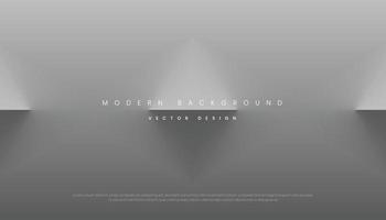 Abstract Modern Grey Metal Background with Futuristic Concept vector