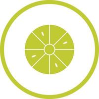 Unique Lemon Vector Glyph Icon