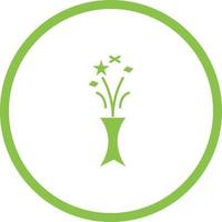 Unique Celebrations Vector Glyph Icon
