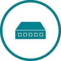 Unique Network Switch Vector Glyph Icon