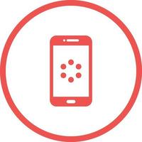 Unique Watch Synchronization Vector Glyph Icon