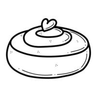 Cinnamon Roll Icon Vector Art, Icons, and Graphics for Free Download