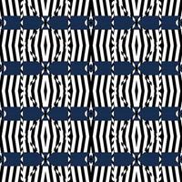 blue and white seamless geometric pattern background vector