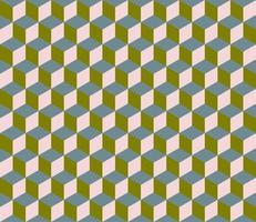 Fondo abstracto de patrón de caja geométrica perfecta vector