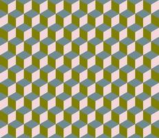 seamless geometric box pattern abstract background vector