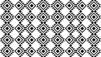 black and white seamless geometric pattern design vector