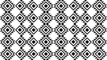 black and white seamless geometric pattern design vector