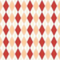 seamless pattern orange argyle background vector