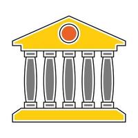 bank icon, suitable for a wide range of digital creative projects. vector