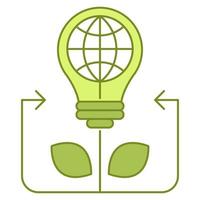 innovative solutions icon, suitable for a wide range of digital creative projects. vector