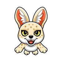 Cute pharaoh cat cartoon flying vector