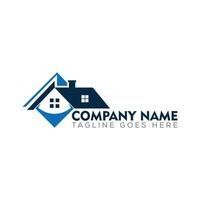 Real Estate logo with vector format.