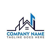 Real Estate logo with vector format.