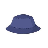 Panama hat. Summer men headdress. Accessory clothing. vector