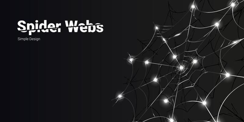 spider webs Background elegant monochrome color can be used according to your needs