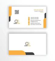 Creative modern business card template vector