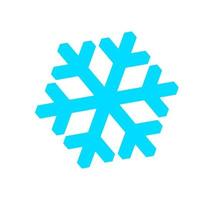 icono de copo de nieve vectorial. ilustración para web vector