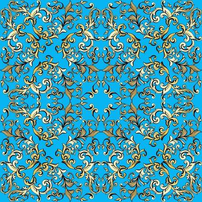 Vector damask vintage baroque scroll ornament swirl. Victorian monogram heraldic shield swirl. Retro floral leaf pattern border foliage antique acanthus calligraphy engraved tattoo. seamless pattern