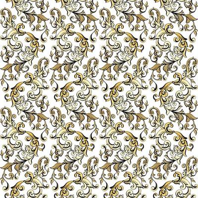 Vector damask vintage baroque scroll ornament swirl. Victorian monogram heraldic shield swirl. Retro floral leaf pattern border foliage antique acanthus calligraphy engraved tattoo. seamless pattern