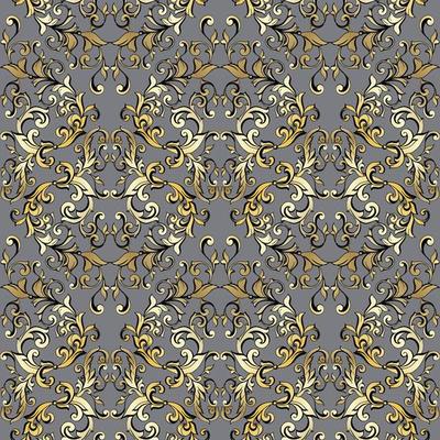Vector damask vintage baroque scroll ornament swirl. Victorian monogram heraldic shield swirl. Retro floral leaf pattern border foliage antique acanthus calligraphy engraved tattoo. seamless pattern