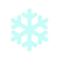 Vector  snowflake  icon.  illustration for web