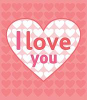 Valentines day background card ,pink vector