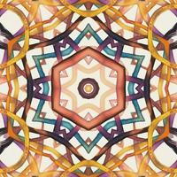 Abstract kaleidoscope background. Beautiful kaleidoscope seamless pattern. Multicolor mosaic texture. Seamless kaleidoscope texture. Unique kaleidoscope design vector