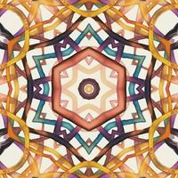 Abstract kaleidoscope background. Beautiful kaleidoscope seamless pattern. Multicolor mosaic texture. Seamless kaleidoscope texture. Unique kaleidoscope design vector