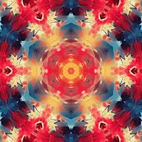 Abstract kaleidoscope background. Beautiful kaleidoscope seamless pattern. Multicolor mosaic texture. Seamless kaleidoscope texture. Unique kaleidoscope design vector