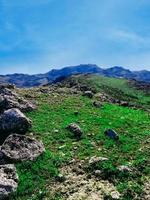 Landscape at the top of Mt photo