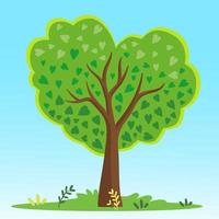 Illustration vector tree