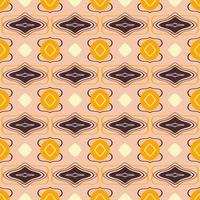 Retro kaleidoscope pattern in the style of the 70s and 60s. Geometric pattern photo