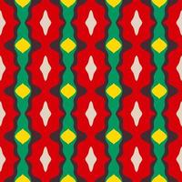 Retro kaleidoscope pattern in the style of the 70s and 60s. Geometric pattern photo