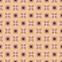 Retro kaleidoscope pattern in the style of the 70s and 60s. Geometric pattern photo