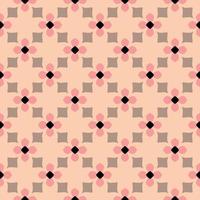 Retro kaleidoscope pattern in the style of the 70s and 60s. Geometric pattern photo