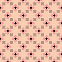 Retro kaleidoscope pattern in the style of the 70s and 60s. Geometric pattern photo