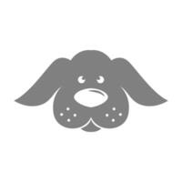 Puppy icon logo design vector