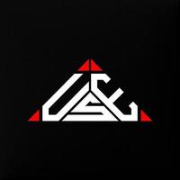 USE letter logo creative design with vector graphic, USE simple and modern logo.