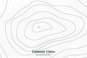 Abstract contour line background illustration vector