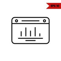 illustration of card icon vector