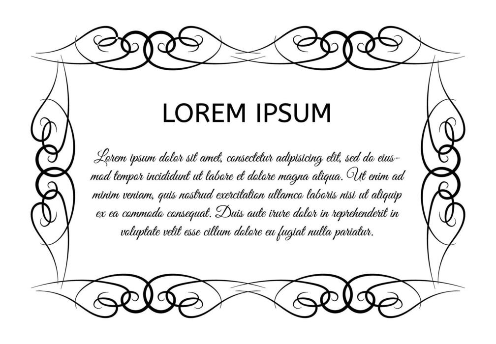 Word Frame Vector Art Icons and Graphics for Free Download